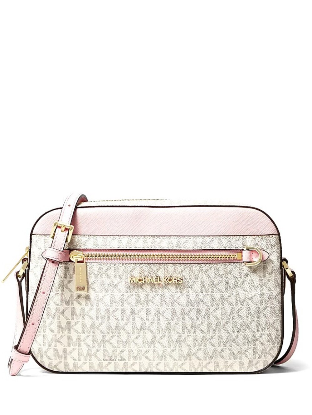 Michael Kors Jet Set Large Logo Crossbody Bag